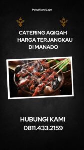 Catering Aqiqah Harga Terjangkau Di Manado