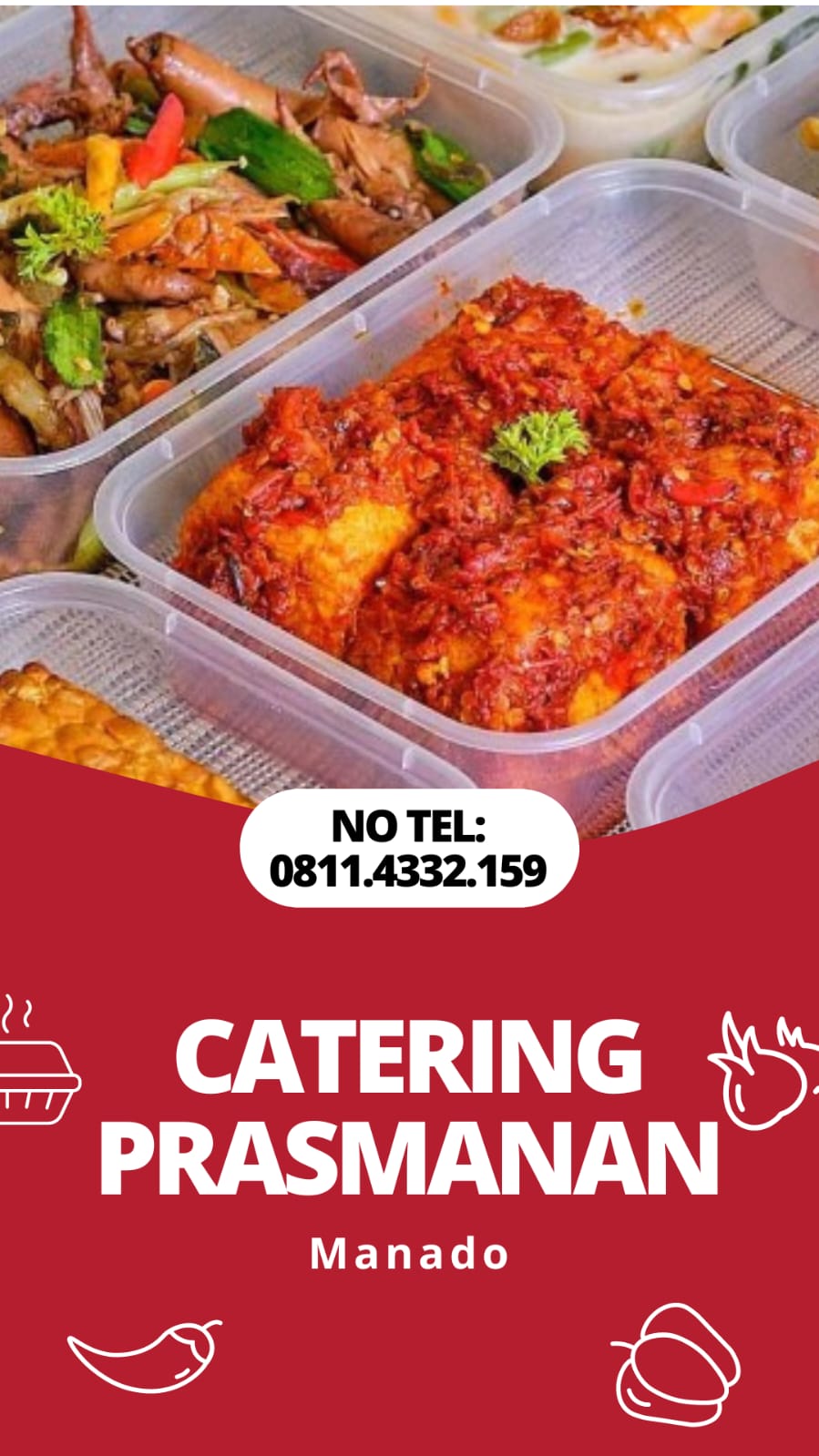 Catering Prasmanan Enak Manado