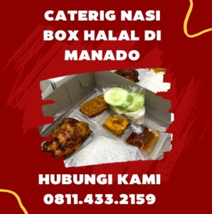 Catering Nasi Box Halal Di Manado
