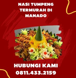 Nasi Tumpeng Temurah Di Manado